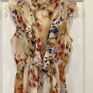 Forever 21 Multicolor Floral Top